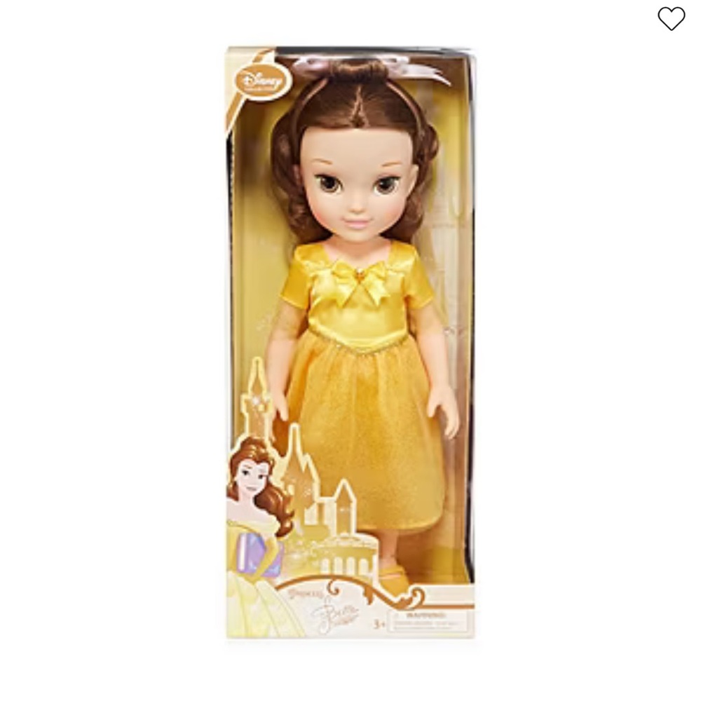 Disney Princess 15" Belle Doll in Yellow Dress